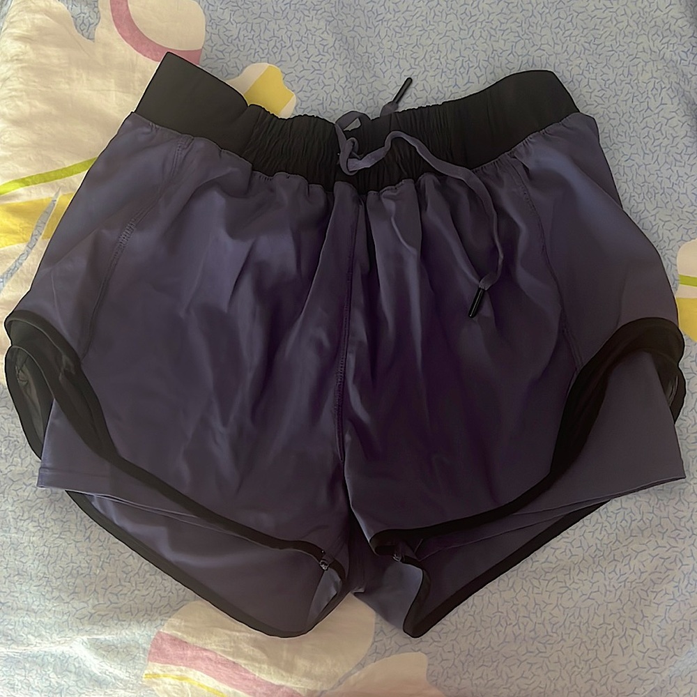 MPG purple lined shorts, Size M